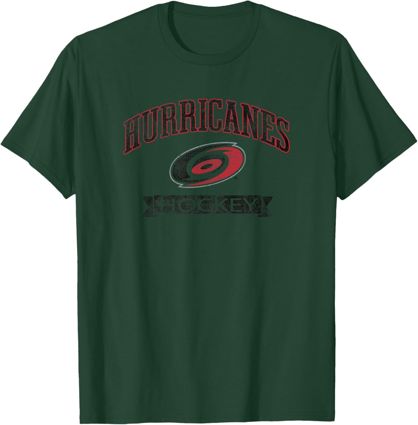 Carolina Hurricanes Vintage Hockey White Officially Licensed T-Shirt - T-Shirt | Forest