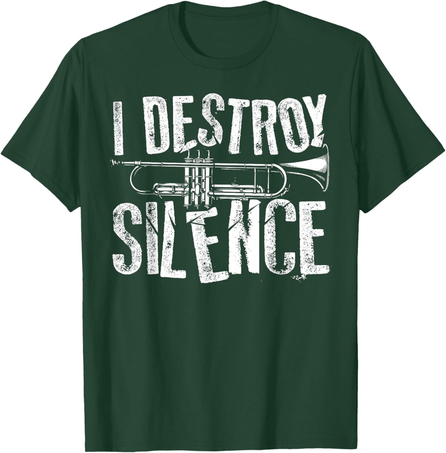 Best Trumpet Player Art Women Trumpetist Gag Trumpet T-Shirt - T-Shirt | Forest