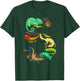 Kids 5th Birthday Reptiles Lizards Themed 5 Year Old Boys T-Shirt - T-Shirt | Forest
