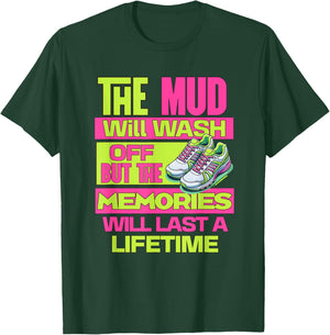 Mudding Princess Shoes Muddy Mud Run Matching Team Off Road T-Shirt - T-Shirt | Forest