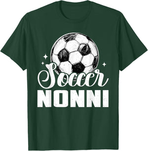 Soccer Nonni Matching Family Soccer T-Shirt - T-Shirt | Forest