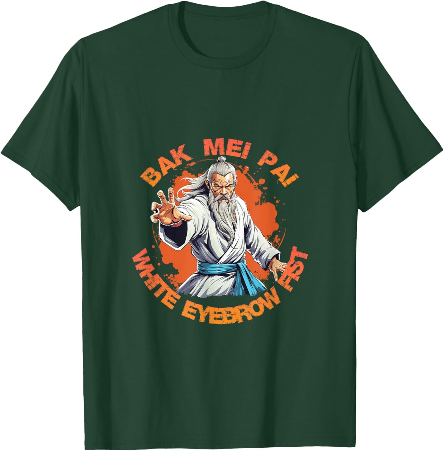 Bak Mei Pai The White Eyebrow Fist T-Shirt - T-Shirt | Forest