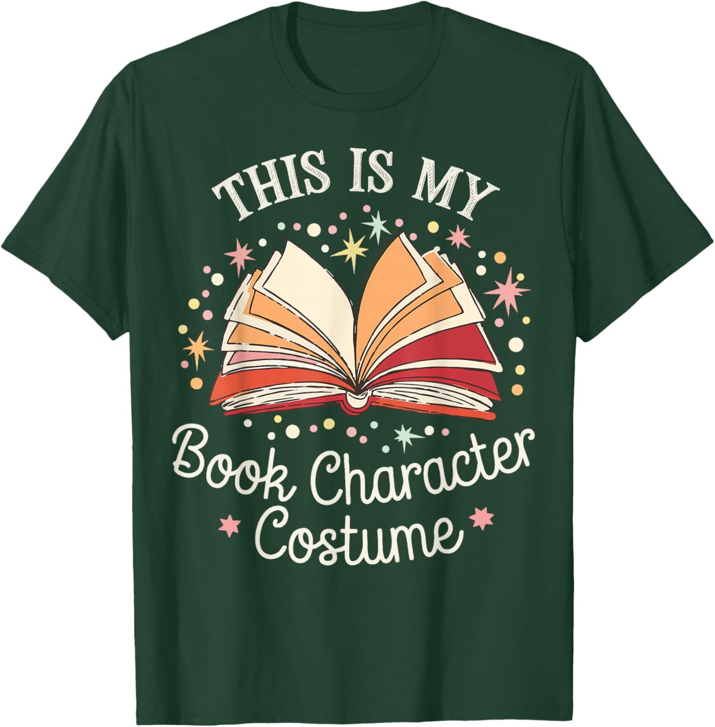 This Is My Book Character Costume T-Shirt - T-Shirt | Forest