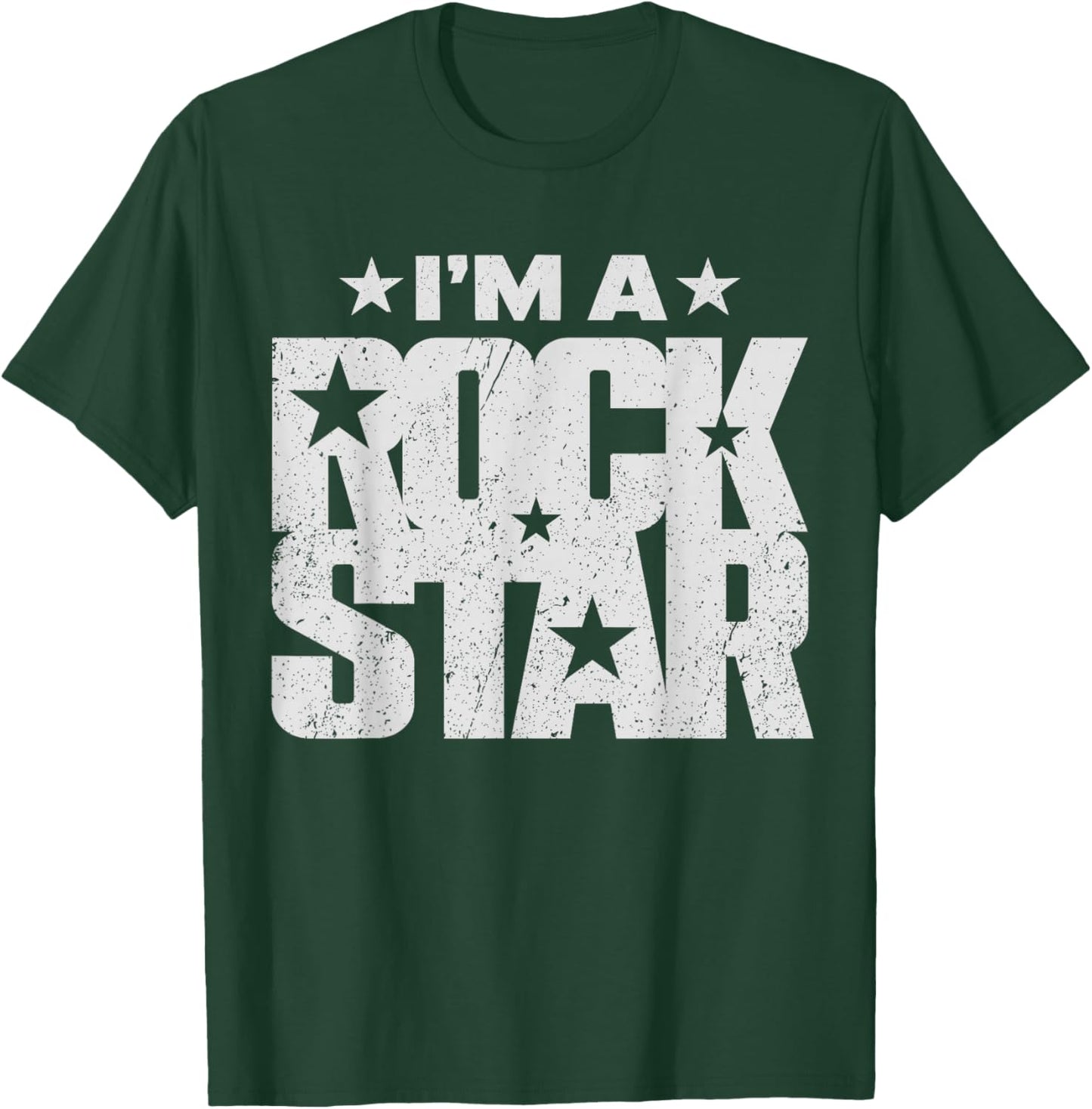 Rock'n Roll Rockstar I'm a Rock Star T-Shirt - T-Shirt | Forest