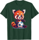 Cute Red Panda Soccer T-Shirt - T-Shirt | Forest