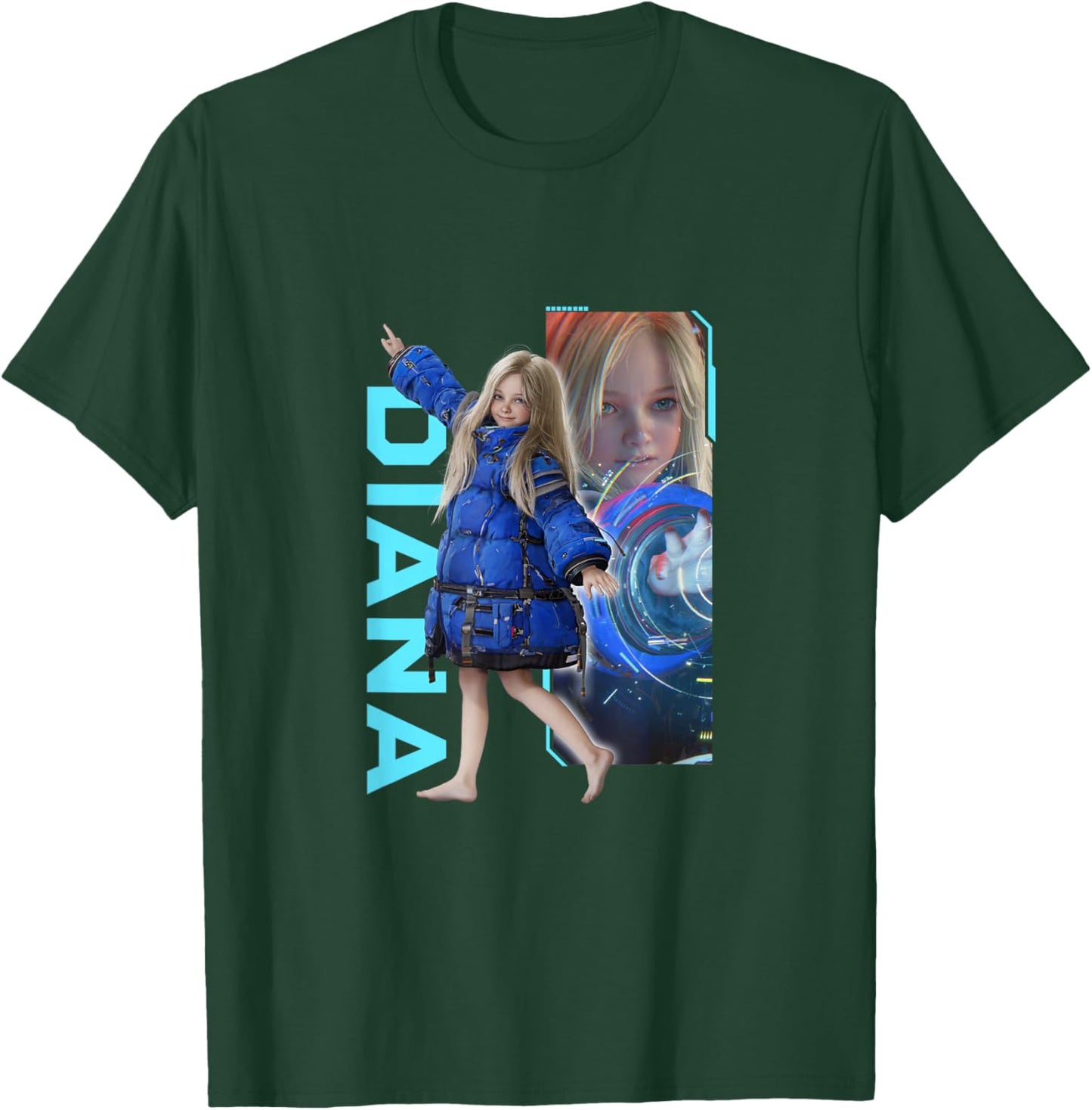 PRAGMATA Diana -FP T-Shirt - T-Shirt | Forest