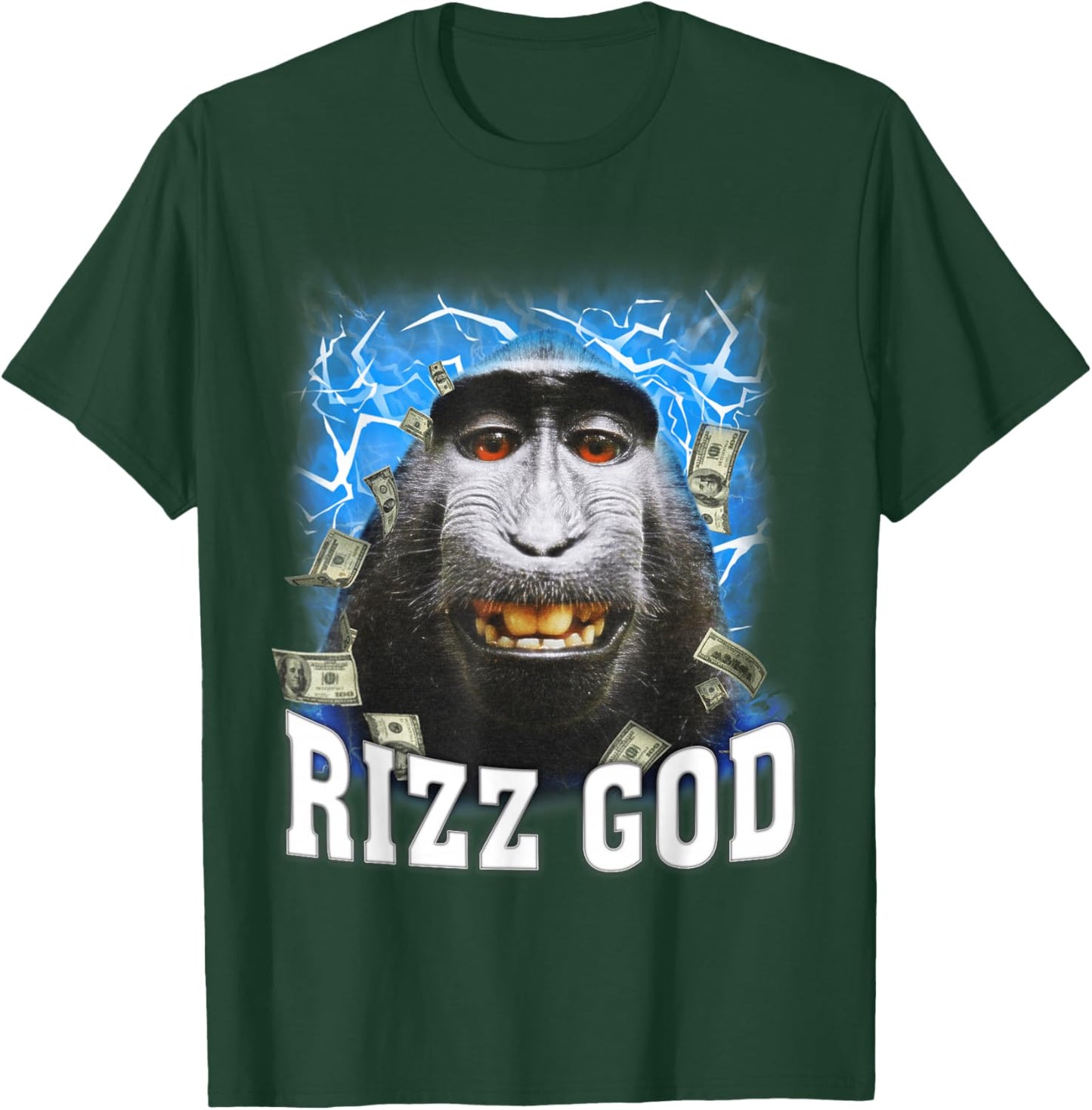 Rizz God - Funny Rizz Rizzler Trending Meme Funny Rizz T-Shirt - T-Shirt | Forest