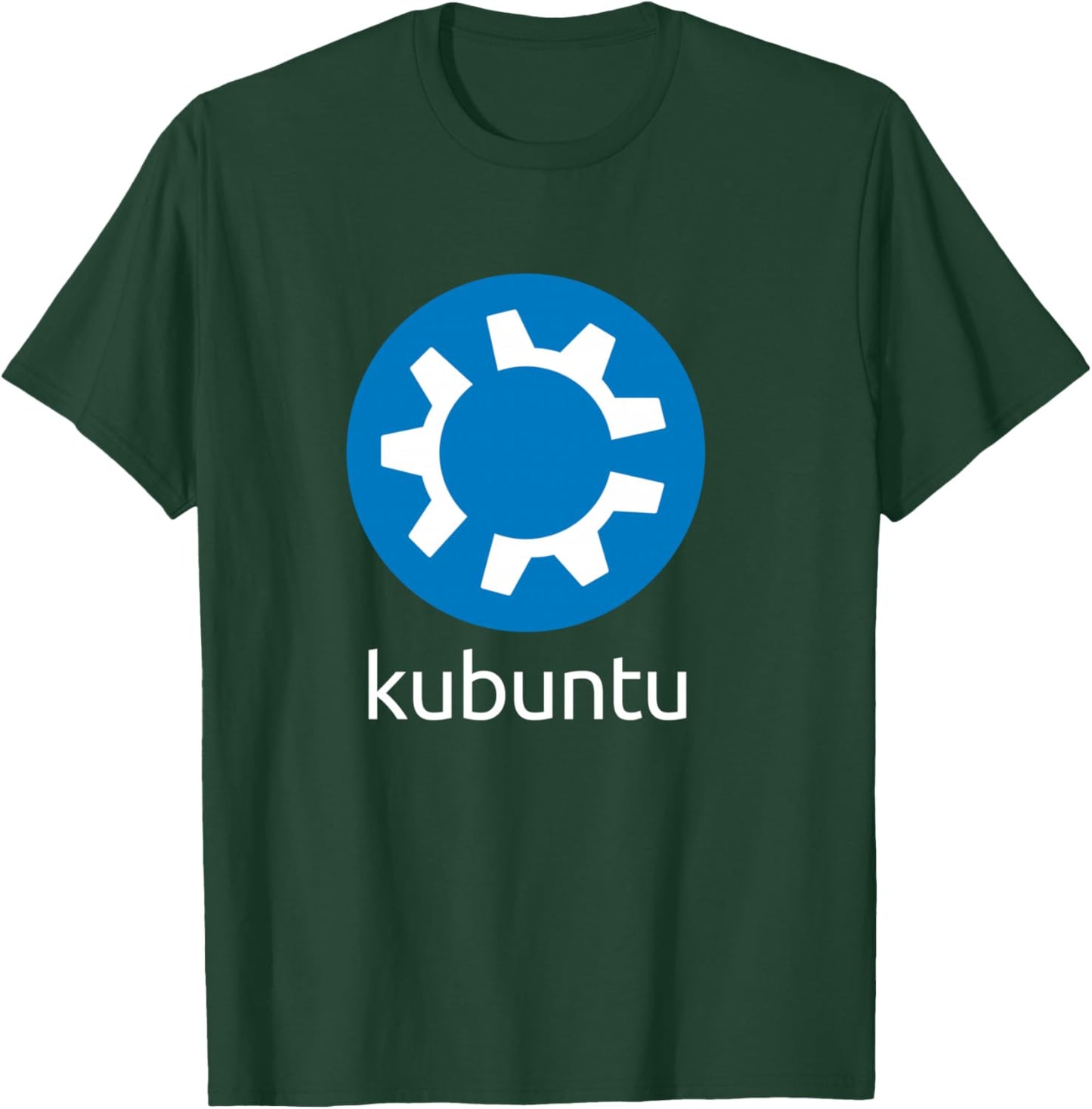 Kubuntu - Logiciel Informatique pour programmeurs Linux et Ubuntu Manche Longue T-Shirt - T-Shirt | Forest
