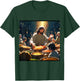 Jesus Anime Miracle Fishes and Loaves Matthew 14 Feed 5000 T-Shirt - T-Shirt | Forest