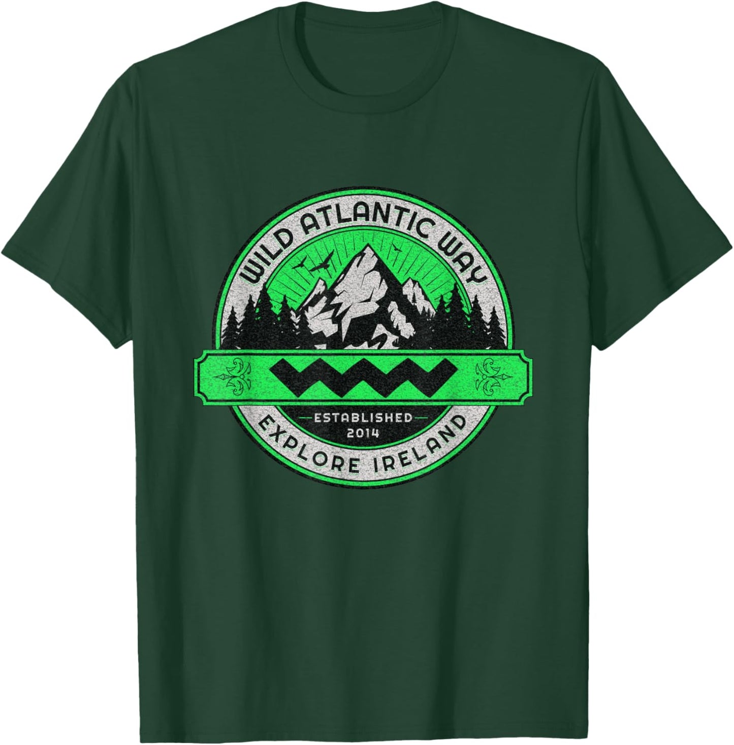 The wild Atlantic way ireland coastal route wome T-Shirt - T-Shirt | Forest