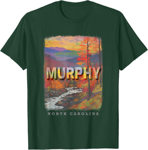 Murphy North Carolina NC Mountain Majesty SD916 T-Shirt - T-Shirt | Forest