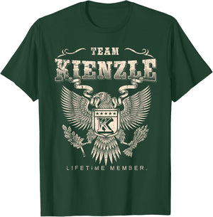 Team Kienzle Lifetime Member - Kienzle Name T-Shirt - T-Shirt | Forest