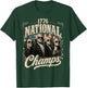 1776 National Champs Funny Patriotic America Founding Father T-Shirt - T-Shirt | Forest