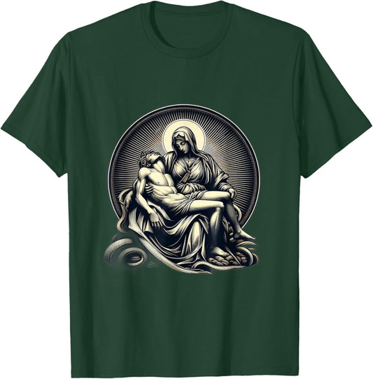 Michaelangelo's La Pieta T-Shirt - T-Shirt | Forest