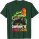 Birthday Monster Truck 2 Year Old Boys 2nd Party Born 2023 T-Shirt - T-Shirt | Forest
