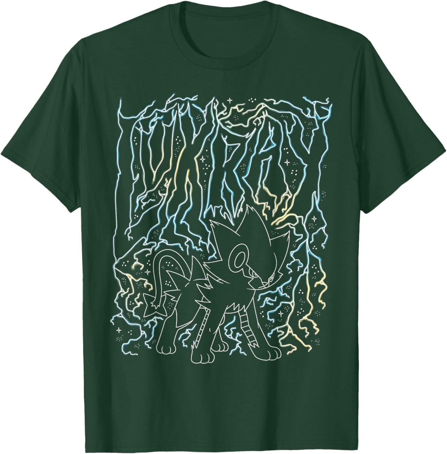 Pokémon - Luxray Lightning T-Shirt - T-Shirt | Forest