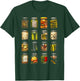 Adults Vintage Retro Canned Pickles Lovers T-Shirt - T-Shirt | Forest