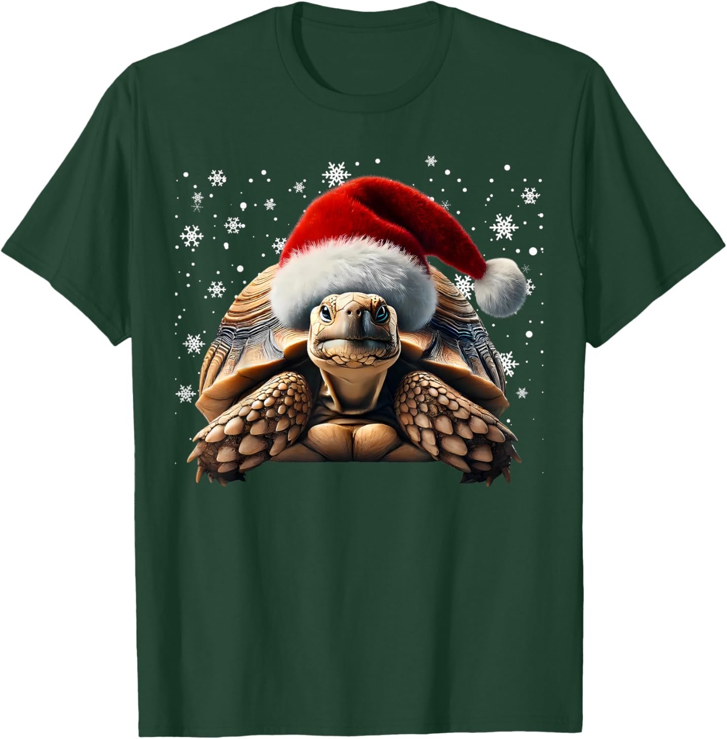 Christmas Tortoise T-Shirt - T-Shirt | Forest