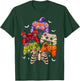 Halloween Skeleton Zombie Mummy Gaming Controllers Boys Kids T-Shirt - T-Shirt | Forest
