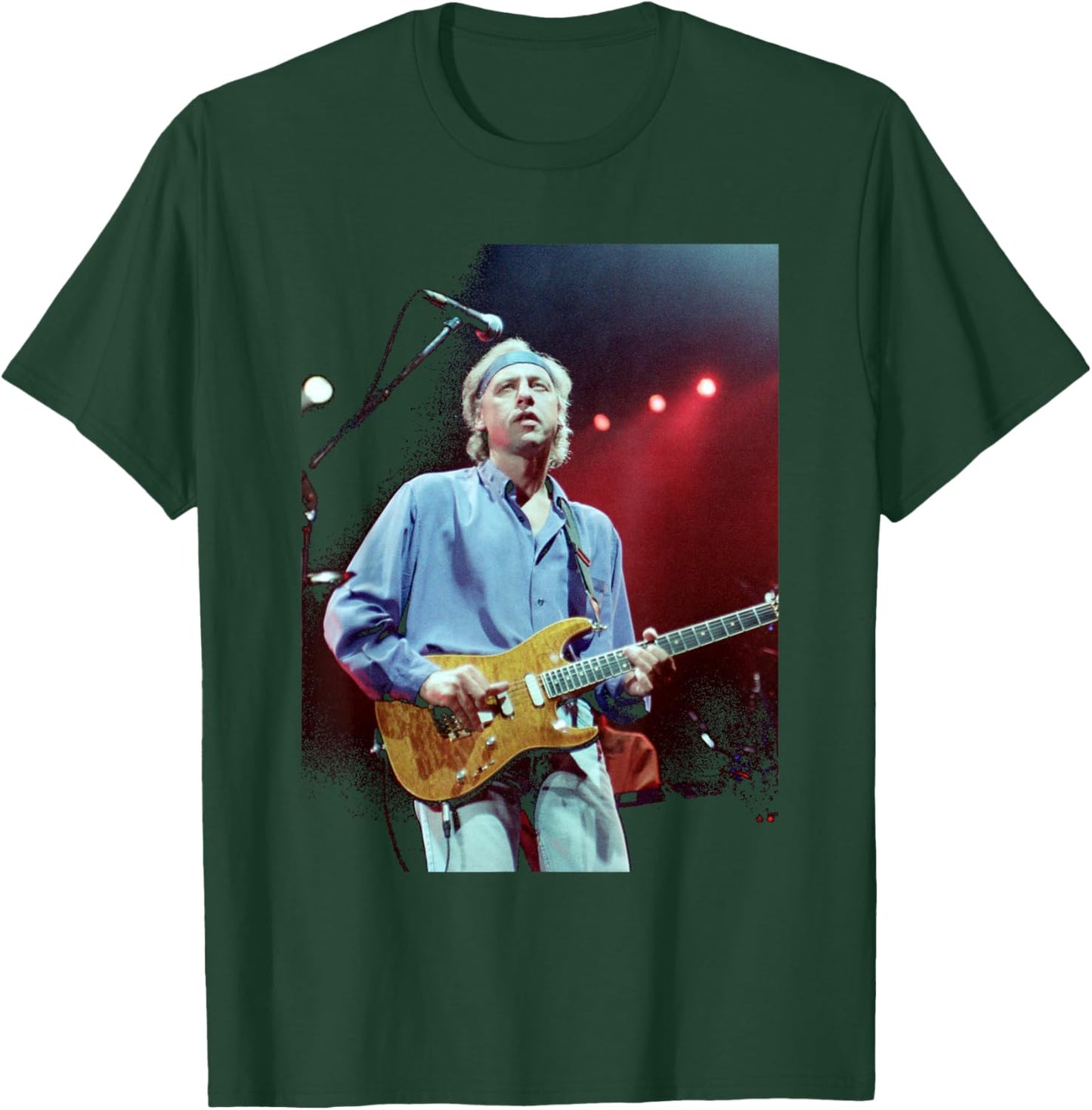 Mark Knopfler's Dire Straits on Every Street Tour 1991 T-Shirt - T-Shirt | Forest