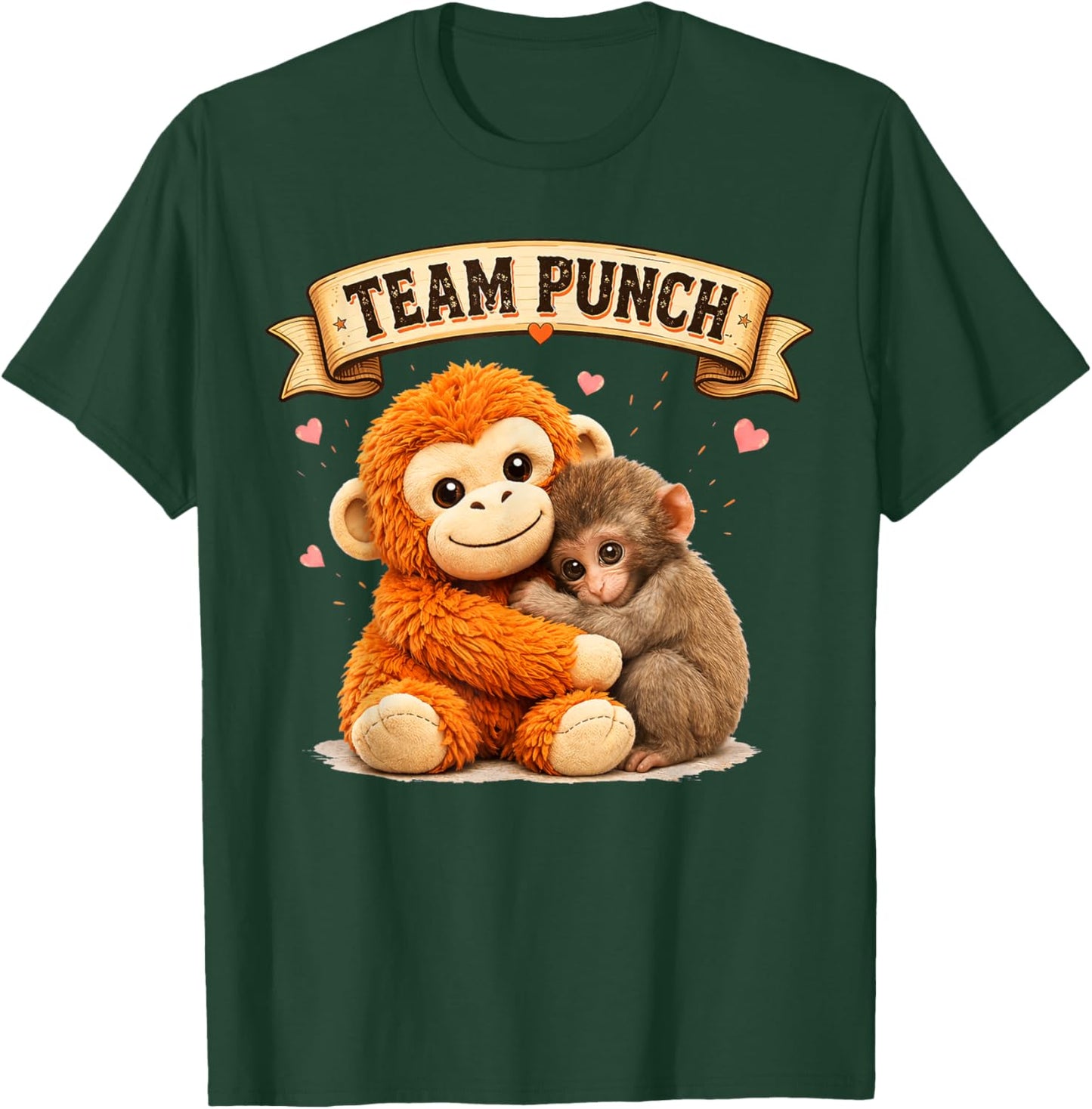 Baby Monkey Team Punch T-Shirt - T-Shirt | Forest