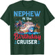Nephew Of The Birthday Cruiser Funny Cruise Birthday Gifts T-Shirt - T-Shirt | Forest