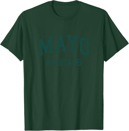 Mayo High School HS Rochester MN Retro T-Shirt - T-Shirt | Forest