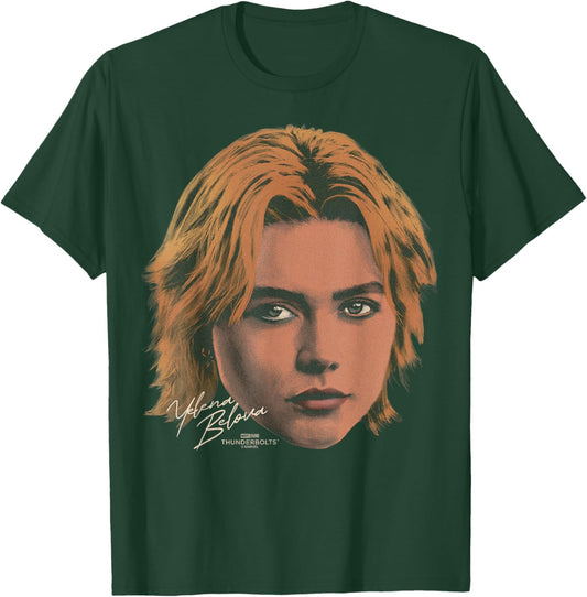 Marvel's Thunderbolts - Yelena Portrait T-Shirt - T-Shirt | Forest