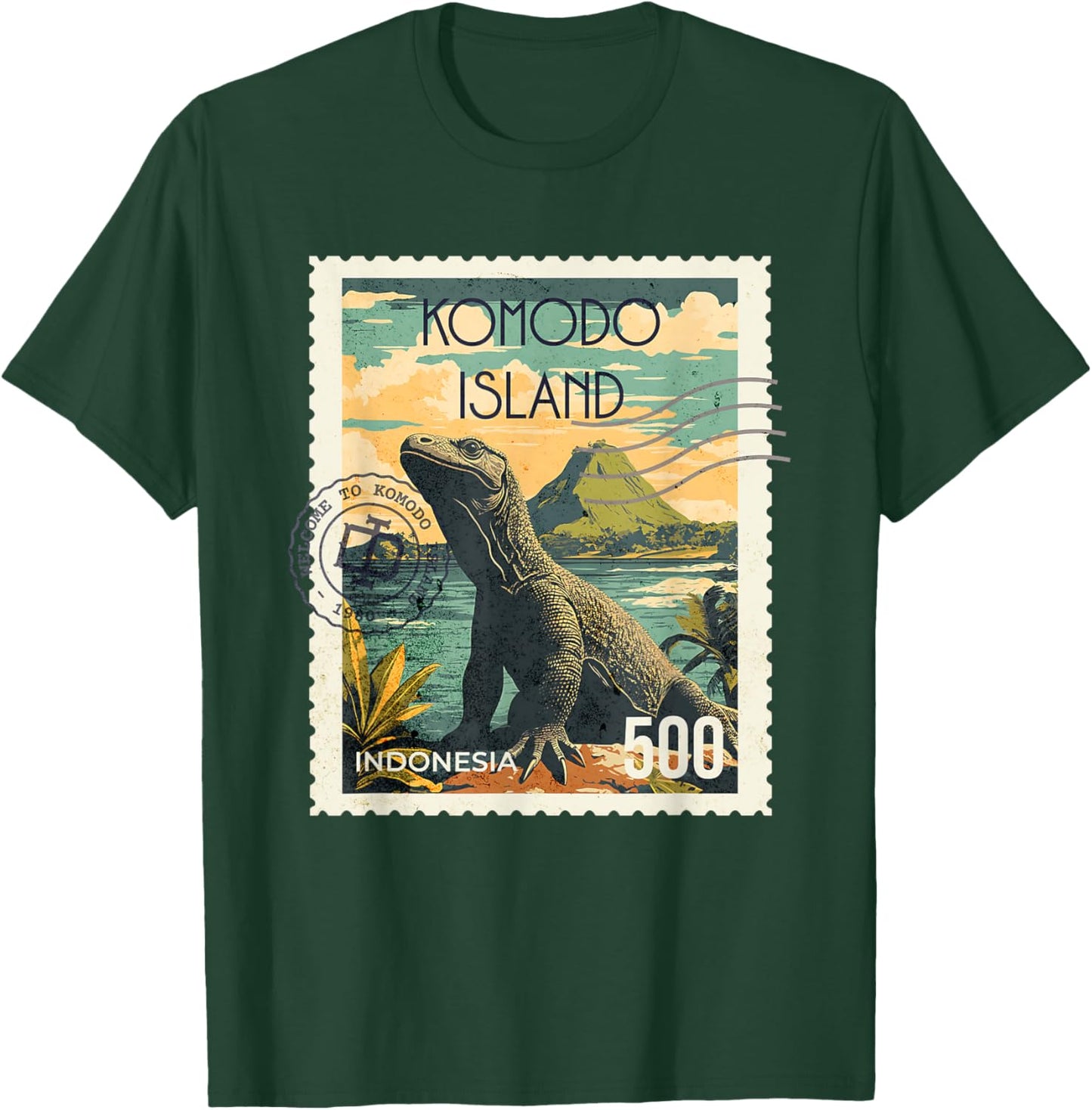 Komodo Island Souvenir / Komodo Island T-Shirt - T-Shirt | Forest