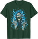 Y2k Gothic Emo Skull Electric Skeleton DJ Headphones T-Shirt - T-Shirt | Forest