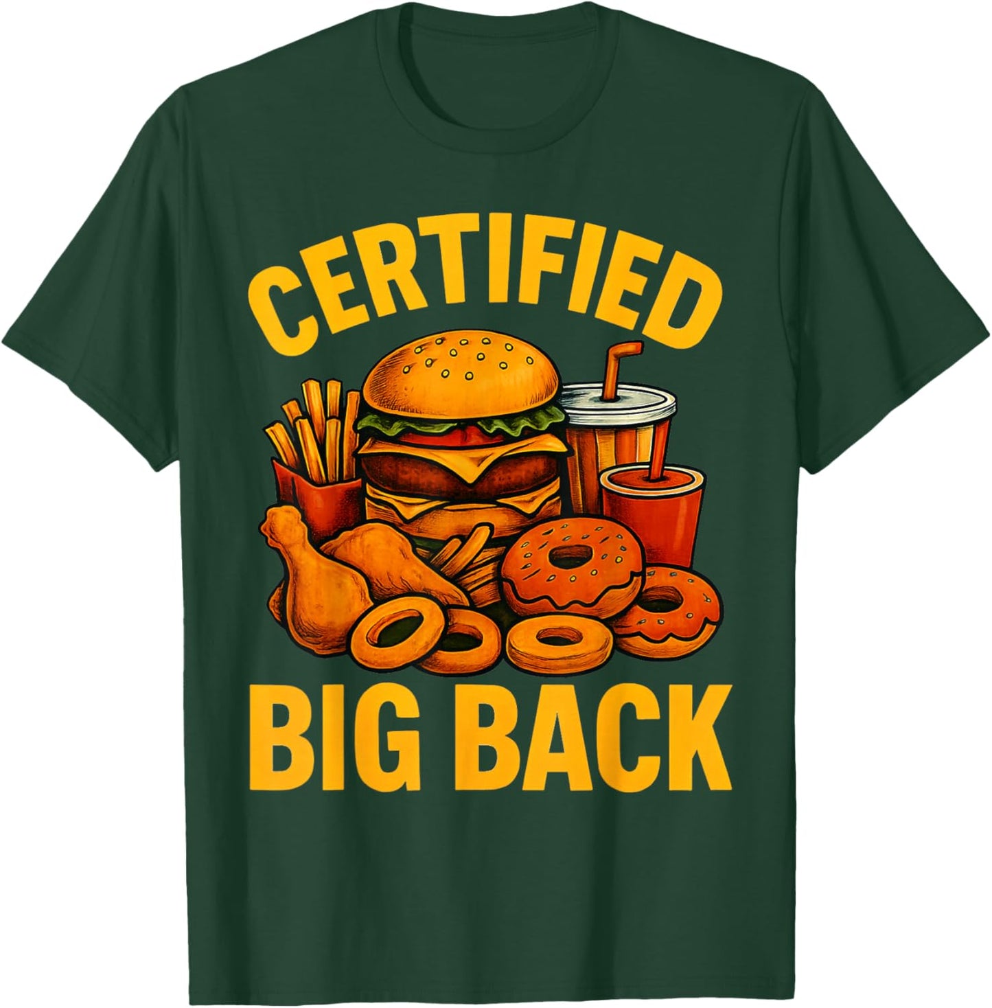 Certified Big Back T-Shirt - T-Shirt | Forest