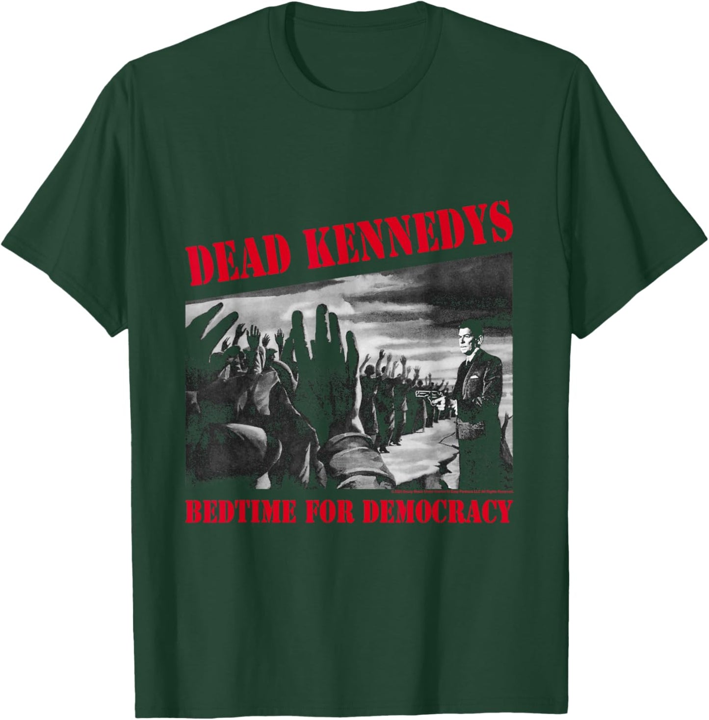 Dead Kennedys Bedtime for Democracy Vintage Punk Band T-Shirt - T-Shirt | Forest