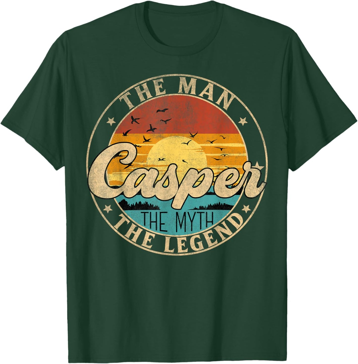 CASPER The Man The Myth The Legend First Name T-Shirt - T-Shirt | Forest