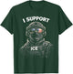 ICE Agent Federal Law Enforcement T-Shirt - T-Shirt | Forest