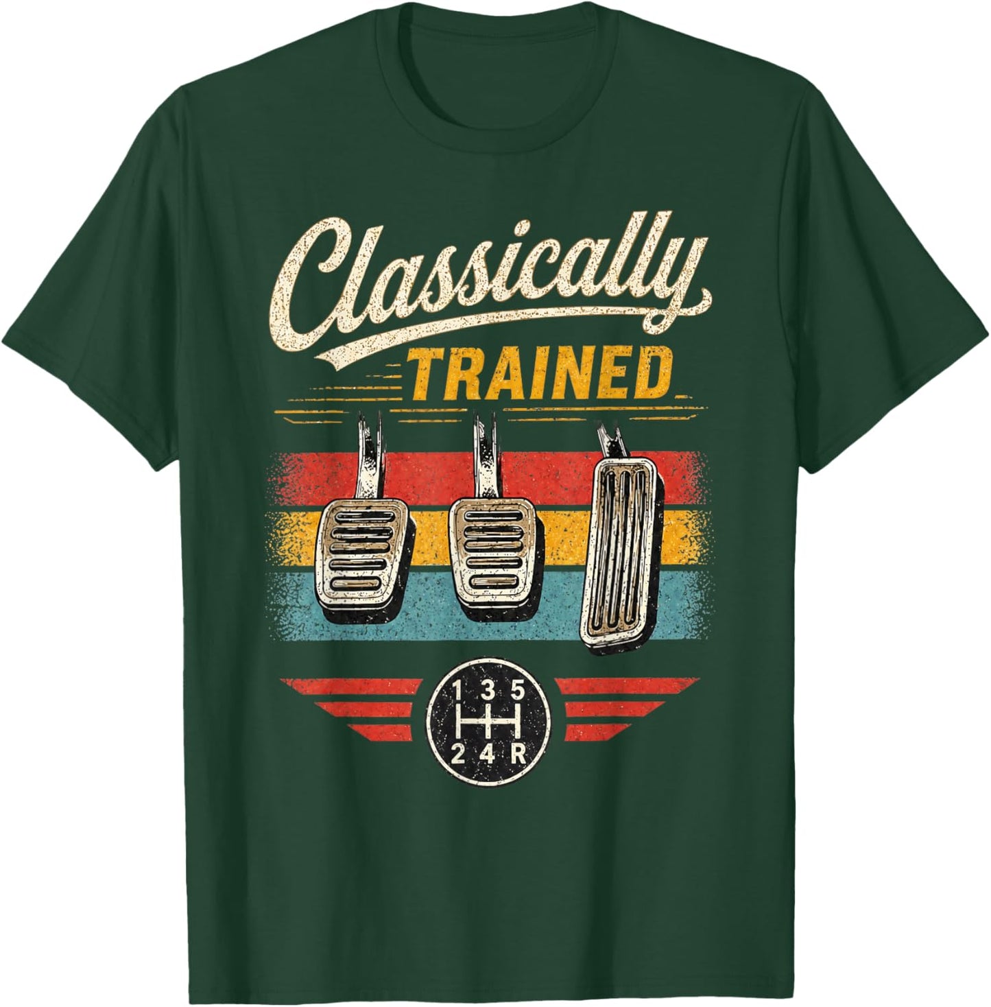 Classically Trained Dad Father Funny T-Shirt - T-Shirt | Forest