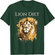 Carnivore: Zero Carb Lion Diet Lifestyle T-Shirt - T-Shirt | Forest