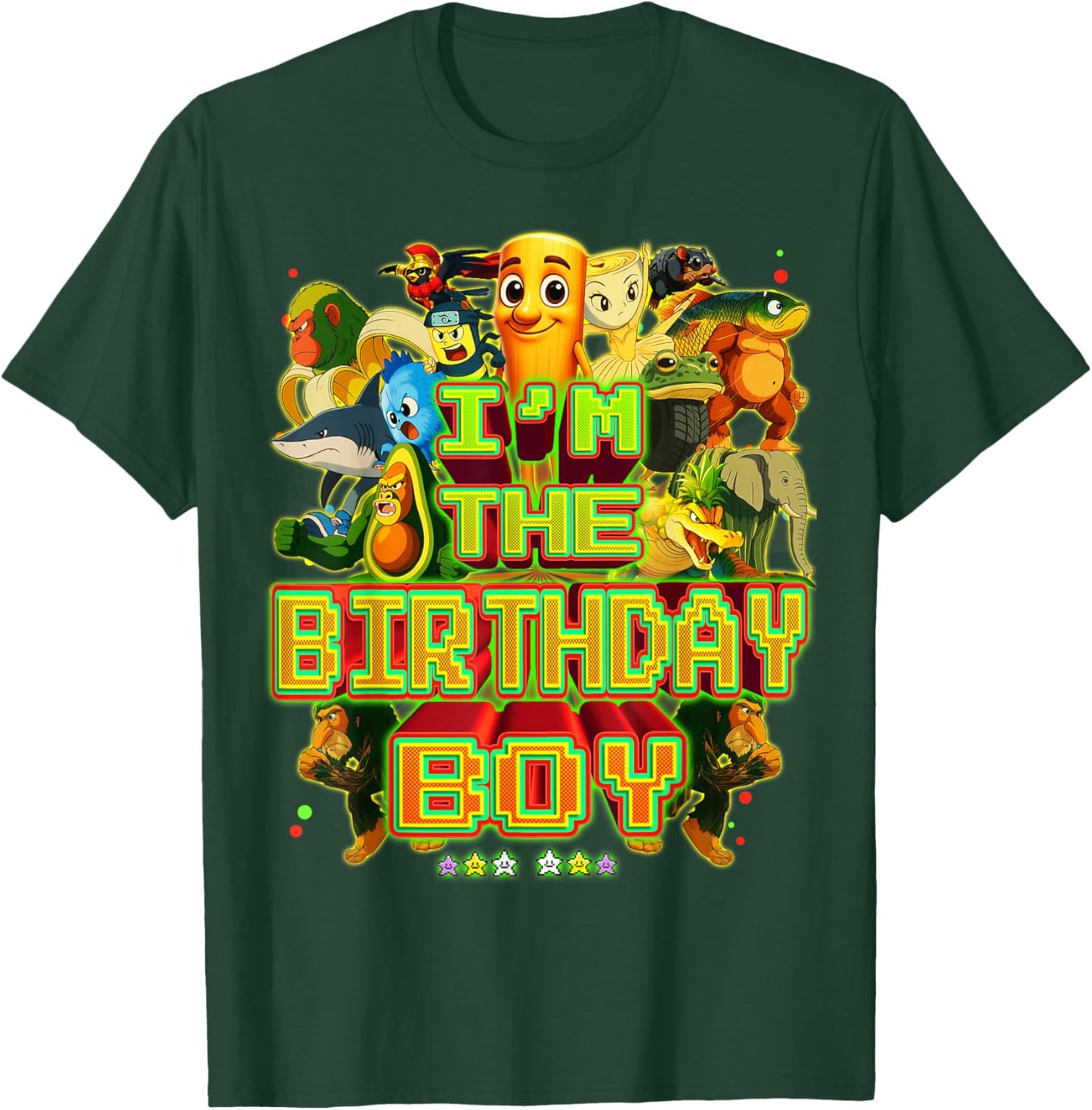 Funny I'm The Birthday Boy All Baby Brainrot for Kids T-Shirt - T-Shirt | Forest