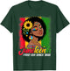 Juneteenth Free Ish Since 1865 Black Pride Black Women T-Shirt - T-Shirt | Forest