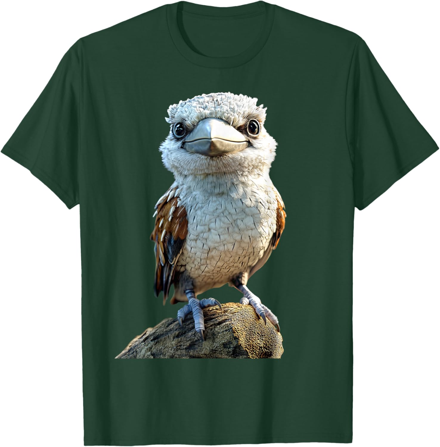 Kookaburra Bird Australien Birds Cute Laughing Kookaburra T-Shirt - T-Shirt | Forest