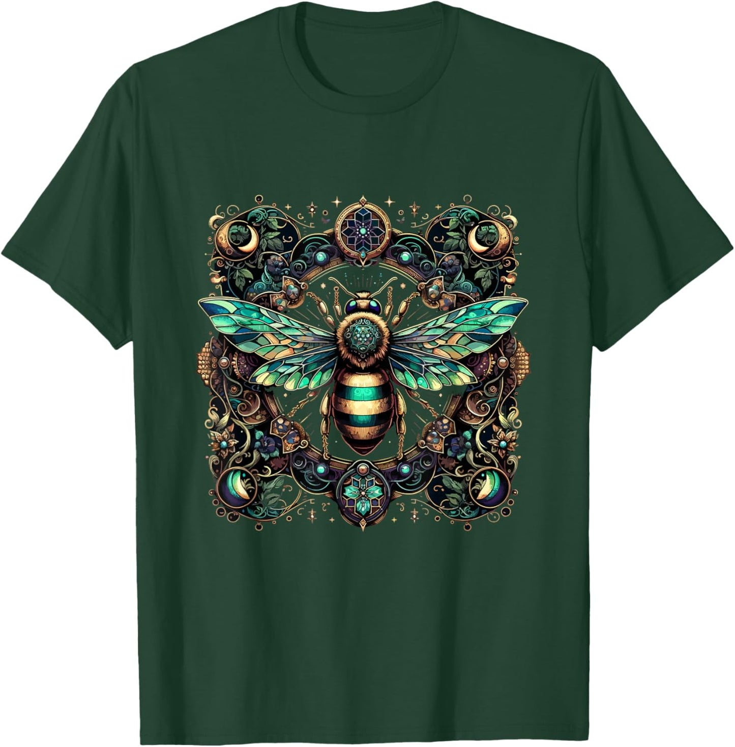 Fantasy Bee Beekeeper Beekeeping Hive Cute Bees T-Shirt - T-Shirt | Forest