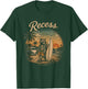 Recess Forever Est 2026 Raccoon Teacher Retirement T-Shirt - T-Shirt | Forest