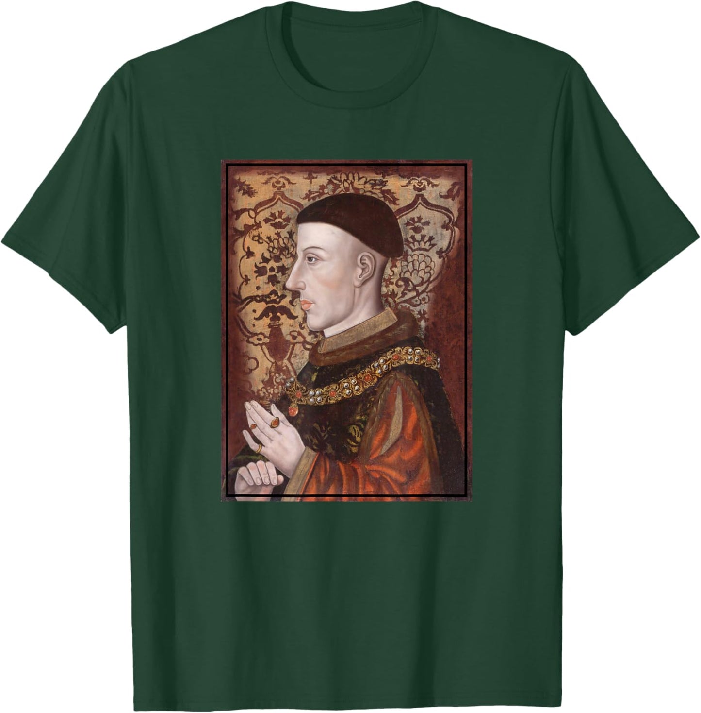 King Henry V Portrait (16th Century) T-Shirt - T-Shirt | Forest