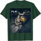 Raccoon Eating Burger Meme Trash Panda Fast Food Funny Kids T-Shirt - T-Shirt | Forest