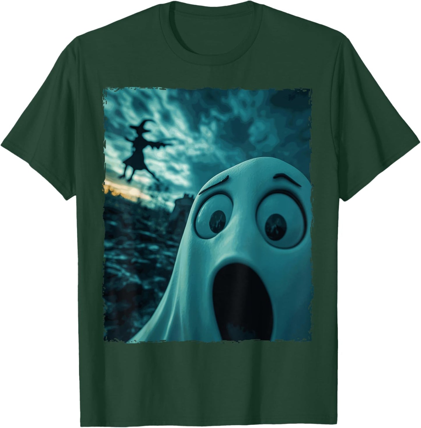 Funny Boo Ghost Witch Halloween Costume T-Shirt - T-Shirt | Forest