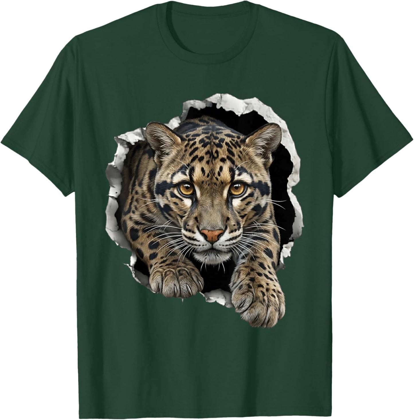 Clouded Leopard T-Shirt - T-Shirt | Forest