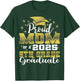 Proud Mom of 5th Grade Graduate 2025 Elementary Graduation T-Shirt - T-Shirt | Forest
