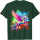 Purple Unicorn Colorful Psychedelic kawaii Trippy alt T-Shirt - T-Shirt | Forest