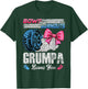 Burnouts Or Bows Your Grumpa Loves You Gender Reveal T-Shirt - T-Shirt | Forest