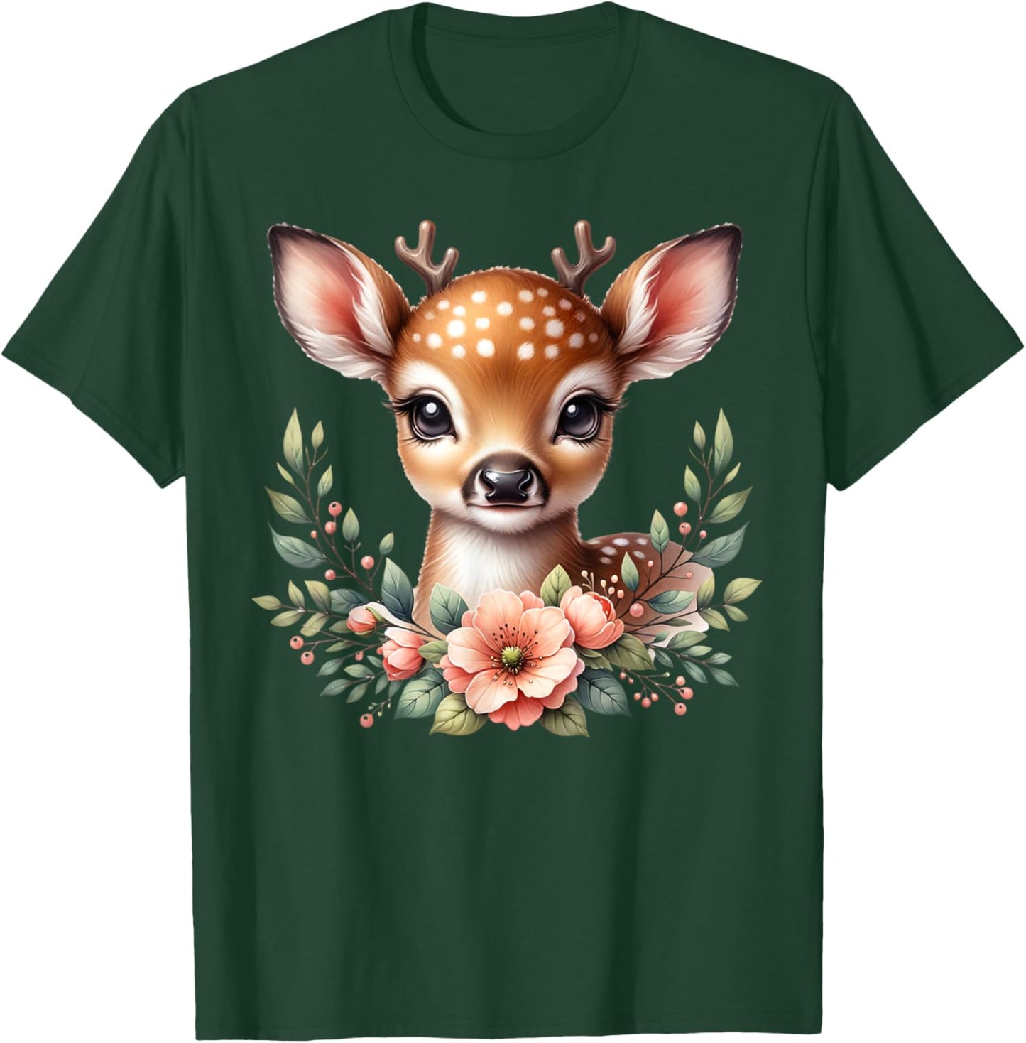 Reindeer Deer Costume Shirt Dirndl Deer Women's Costume , black, S T-Shirt - T-Shirt | Forest