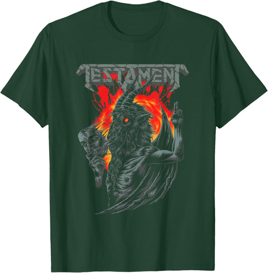 Testament - Official Merchandise - Baphomet Beamish T-Shirt - T-Shirt | Forest